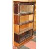 Image 2 : ANTIQUE STACKING LAWYERS BOOKCASE