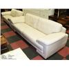 Image 1 : ESTATE BEIGE LEATHER 93" SOFA WITH 75"LOVE SEAT