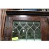 Image 4 : 1800S LEADED GLASS PIE SAFE CABINET.