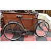 Image 1 : 1930S MENS LARGE FRAME BICYCLE.