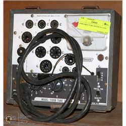 PORTABLE TUBE TESTER IN CASE.