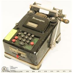 ANTIQUE REMINGTON RAND ADDING MACHINE