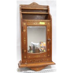 ANTIQUE MEDICINE CABINET BFROM TURTLEFORD HOTEL