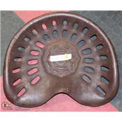 ANTIQUE TRACTOR SEAT ON CHOICE