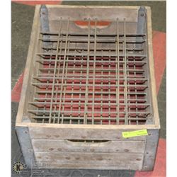 ANTIQUE PROSPECT DAIRY MILK CRATE