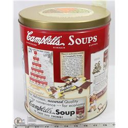 VINTAGE CAMPBELLS SOUP COLLECTORS TIN