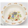 Image 1 : BUNNYKINS BOWL WITH  SCHOOL ROOM SCENE