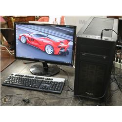 CUSTOM BUILT DESKTOP W/MSI GAMING BOARD/WIN 10 PRO