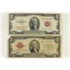 Image 1 : 1928-D & 1953 $2 US NOTES RED SEALS