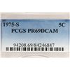 Image 3 : 1975-S JEFFERSON NICKEL PCGS PR69 DCAM