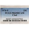 Image 3 : 1976-S WASHINGTON QUARTER PCGS PR69 DCAM