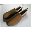 Image 1 : New Mossimo Genuine Suede Slippers size 12 / non marking sole
