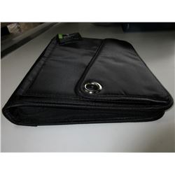 New 1 1/2 inch Zippered 3 ring Binder / 300 sheet Capacity