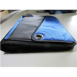 New 1 1/2 inch Zippered 3 ring Binder / 300 sheet Capacity