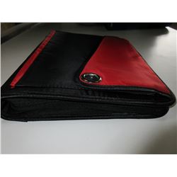 New 1 1/2 inch Zippered 3 ring Binder / 300 sheet Capacity