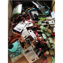 Flat full of Assorted crafting Beads/  and more