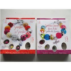2 Bracelet Kits 13 & 13 piece / Summer Dream & La Somba