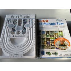 Bead Storage tray and Bead Palette for necklaces