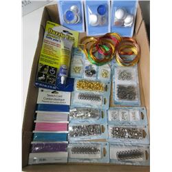 Flat full of Satin cord , Beads and more