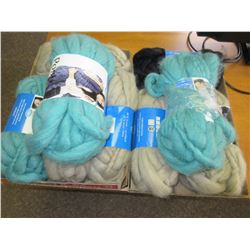 2 Flats of Yarn /  POSH by Luv