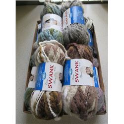 10 Skeins of Assorted YARN