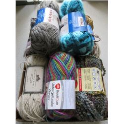 10 Skeins of Assorted YARN