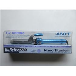 Babyless Pro 1 1/4 inch Curling Iron / Nano Titanium fast heat up barrel