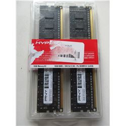 Hyper X 16gb DDR3 Memory Kit