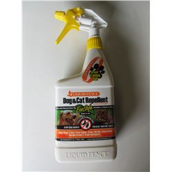 Liquid Fence Dog & Cat Repellent / ECO-SAFE / stop bad habits/ 32oz