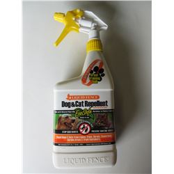 Liquid Fence Dog & Cat Repellent / ECO-SAFE / stop bad habits/ 32oz