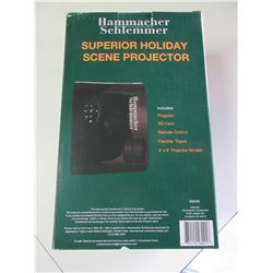 Holiday Scene Projector for indoor display on windows / includes 8 seasonal