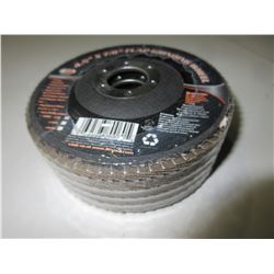 4 1/2 inch Flap Grinding Wheels / pack of 5 / 80grit
