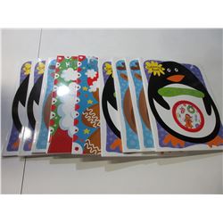 9 New Coloring Books with over 100 stickers with each book