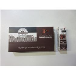 6 Pack of Vapor 8 10ml bottles / Coffee & Cream / Nicotine free