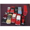 Image 1 : 9 small Die Cast Cars, Double Decker Bus