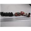 Image 1 : Chinese made Bachmann Wood Engine with Jupiter wood car and Rivarossi Italian made Steam Engine