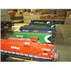 Image 1 : 2 Generic CP Rail Engines with 8 CP Rail cars
