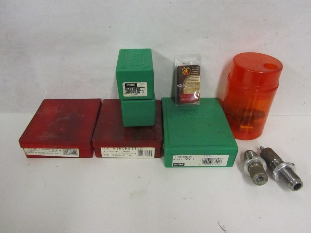 Reloading box lot
