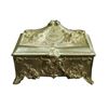 Image 5 : Baroque Floral Pewter Trinket, Jewel Casket Box