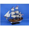 Image 12 : Wooden Charles Darwins HMS Beagle Tall Model Ship 20"