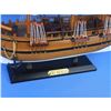 Image 9 : Wooden Charles Darwins HMS Beagle Tall Model Ship 20"