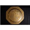 Image 5 : A Large Early 20th Century Carved "Figures" Octagonal Bronze Plate
