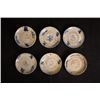 Image 2 : Qing Dynasty, a set of Six “Chun” Mark Blue-and-White Small Dishes.