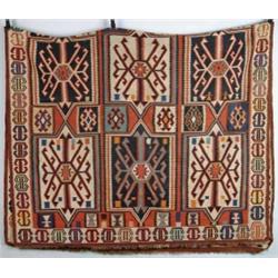 FINE CAUCASIAN KILIM ORIENTAL CARPET.