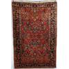 Image 1 : ANTIQUE SAROUK ORIENTAL SCATTER RUG.