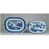 Image 1 : FINE CANTON RECTANGULAR FOOD WARMING SERVING DISH.