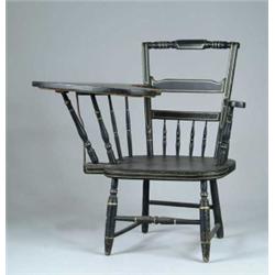 FINE WRITING ARM HITCHCOCK WINDSOR.