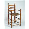 Image 1 : 18TH CENTURY NEW ENGLAND WEAVERS CHAIR.