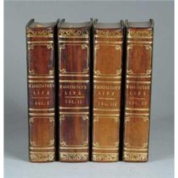 FOUR VOLUME SET “LIFE OF GEORGE WASHINGTON” BY JOHN MARSHALL PHILADELPHIA 1804.