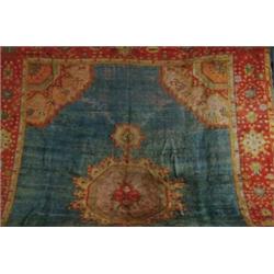 LARGE OVERSIZE ORIENTAL RUG.